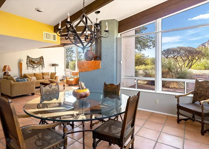 Luxury In Desert With 360 Views & Sunsets With Family Сasa de vacaciones Sedona