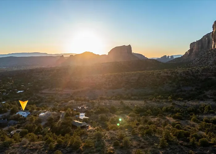 Luxury In Desert With 360 Views & Sunsets With Family Сasa de vacaciones